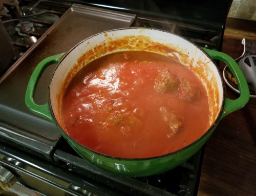 JB’s Meatballs and Red Sauce