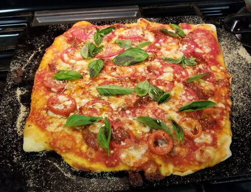 Spanish Chorizo and Cotija Pizza