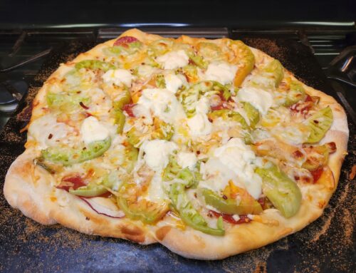 Green Tomato Pizza