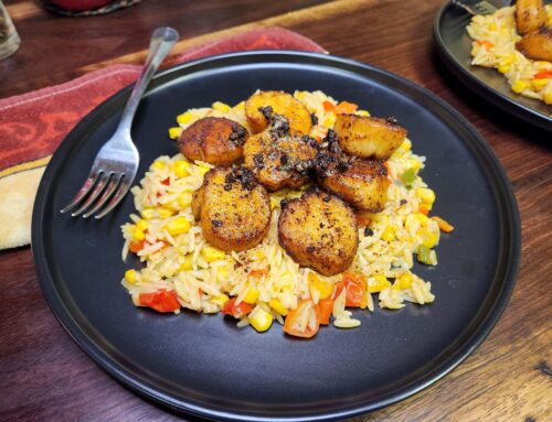 Western Seared Scallops