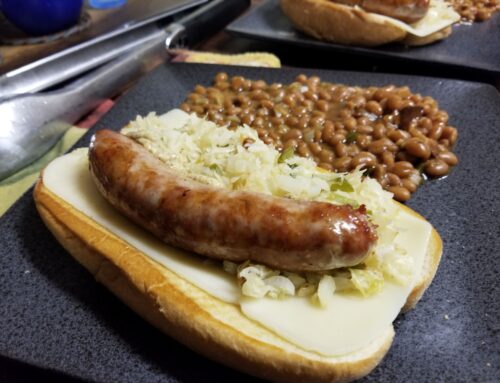 Tailgate Tribute-Brats with Kraut