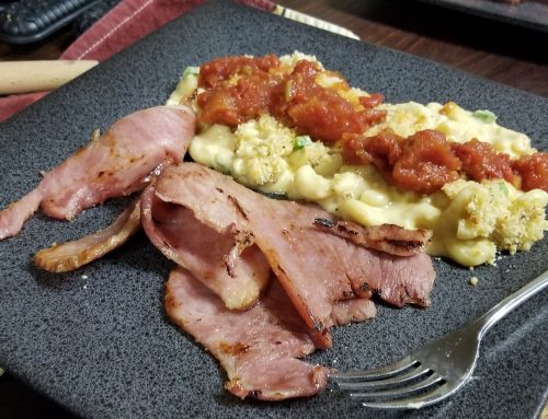 Jalapeno Mac and Cheese with Ham