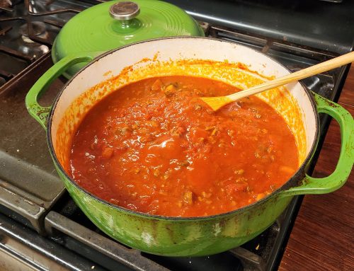 Make Ahead Pasta Sauce